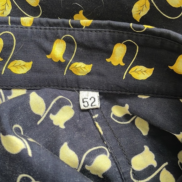 Vintage Gianni Versace Istante Button Down Shirt Floral - Picture 15 of 15